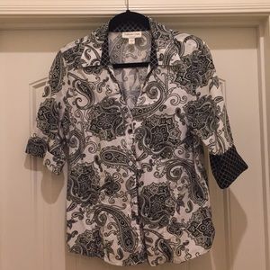 Paisley dress top - (A-11)